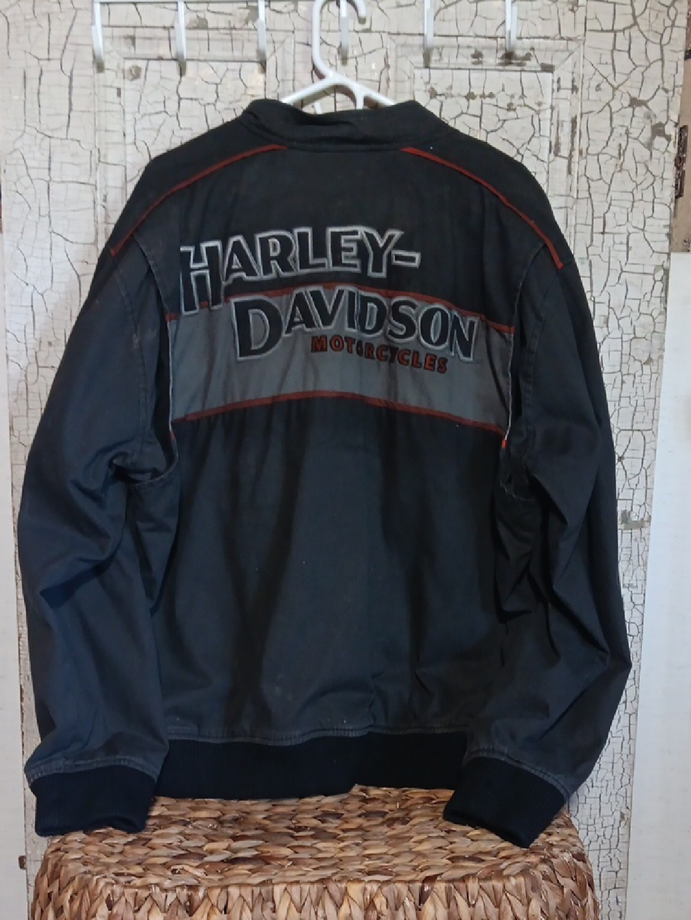 Harley-Davidson Black Iron Block Colorblocked Jacket